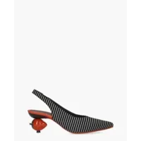 Daniele Ancarani Pefresa Zwart/Wit/Rood Damespumps