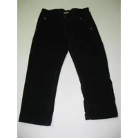Zwarte velours broek staxo 104/4J