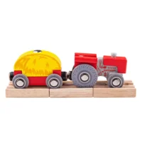 Rails - Trein - Tractor & aanhanger