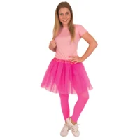 Neon roze Tutu - Roze Tutu medium lengte - Tutu 40 cm