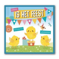 Kaart - Muziek - Vandaag is het feest, hieperdepiep hoeraaaaaa! - 035