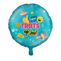 Folieballon - Trots op jou - 46cm - Zonder vulling