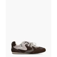 Kurt Geiger K Slim Runner Donkerbruin/Grijs Damessneakers