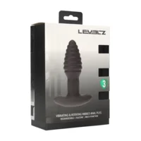Levelz Vibrerende & Roterende Buttplug 12 cm