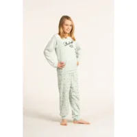Eskimo Pyjama's meisjes: Goodnight, Velours pyjama (ESK.1436)
