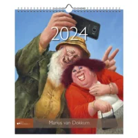 Maand kalender - 2024 - Marius van Dokkum - 30x35cm