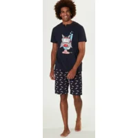 Happy People Heren Pyjama: Korte mouw / Short ( HAP.66 )
