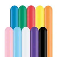 Modelleerballonnen - Classic - Klassieke kleuren - 260Q - 100st.