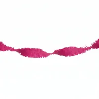 Draaislinger - Crepe - Donker roze - 6m