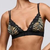 Sarda Bremer bralette in dierenprint
