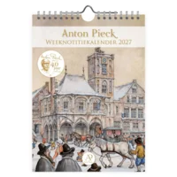Kalender - Stadhuis Amsterdam - Anton Pieck - 2027 - 16,5x23cm
