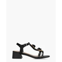 Lisa & Jo Zanaira Zwart Damessandalen