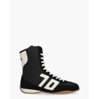 Back 70 Boxeur Zwart/Wit Damessneakers