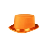 Hoed - Hoge hoed - Oranje