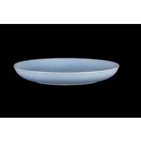 Lubiana porselein Rondo blauw  plat bord 22 cm (dessertbord) K9
