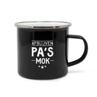 Mok - Lekker stoer - Pa's mok - Metaal
