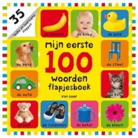 Boek - Flapjesboek - Mijn eerste 100 woorden
