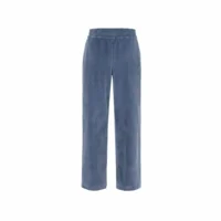 Punto One Fashion Broek: Cordumac, Ribfluweel, Jeansblauw, elastiek in de lenden ( ONE.103 )
