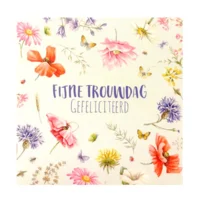 Kaart - JBS - Fijne trouwdag, gefeliciteerd - JBG036