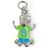 Bedeltje - B - Jongen - Charms for you