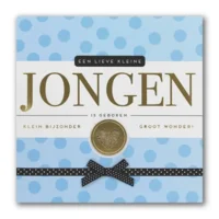 Kaart - Jongen - Glitter & Glamour - SQE.3035