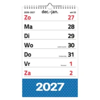Kalender - Grootletters - XL - 2027 - 21x34cm