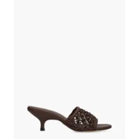 Lola Cruz Gara Mule Bruin Damesslippers