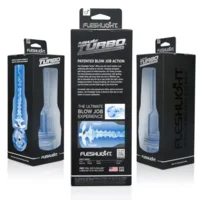Fleshlight Turbo Thrust Blue Ice BlowJob Masturbator