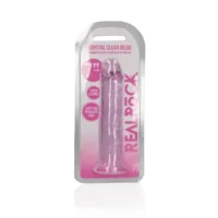 RealRock Crystal Clear Dildo 18 cm Roos