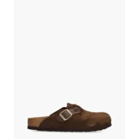 Birkenstock Boston Braided Bruin Damesslippers