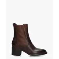 Lemargo AP06A Donkerbruin Dames Chelseaboots
