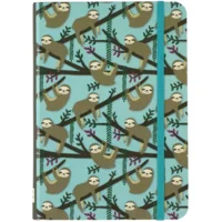 Notitieboek - Compact journal - Peter Pauper - Sloth Blue - 13x18cm