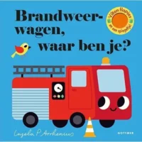 Boek - Flapjesboek - Brandweerwagen, waar ben je?
