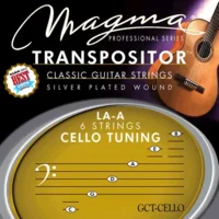 Magma Transpositor GCT-CELLO (6 snaren, cello LA/A tuning)