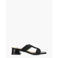 Lisa & Jo Warish Zwart Damesslippers
