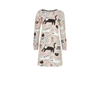 Ringella – Cats – Nachtkleed – 5511004 – Rosa