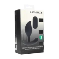 Levelz Vibrerende Buttplug Met Afstandsbediening 11 cm