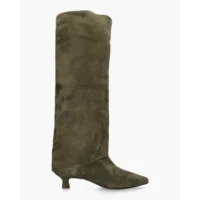 Julie Dee BR301 Groene Dames Laarzen