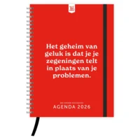 Bureau agenda - 2026 - 365 dagen succesvol - 17x23cm