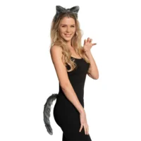 Dierenset - Wolf - Hoofdband & staart