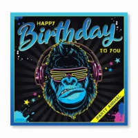 Kaart - Muziek - Happy birthday to you, party animal - 032