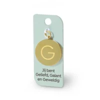 Gouden Charm - G