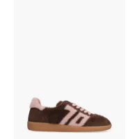 Back 70 Mohair Bruin/Roze Damessneakers
