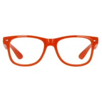 Bril - Blues brothers - Oranje - Zonder glas