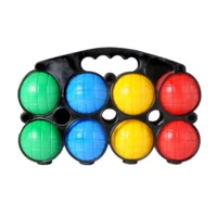 Jeu de boules - 8 Ballen - Incl. but - Plastic