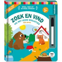 Boek - Spelletjesboek - Zoek en vind - Huisdieren - 3+