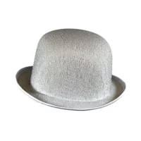 Hoed - Bolhoed - Zilver - Lurex