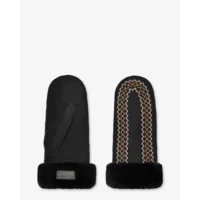 UGG Atherson Embroidered Mitten Black Dameswanten