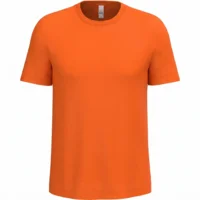 T-shirt - Oranje - Ideal basics - L