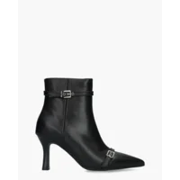 Di Lauro Bibiana Zwarte Dames Enkellaarsjes